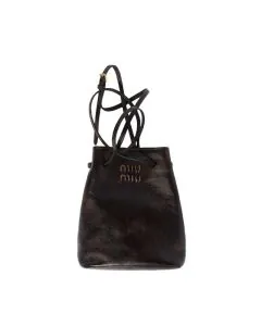MIU MIU Nappa leather pouch