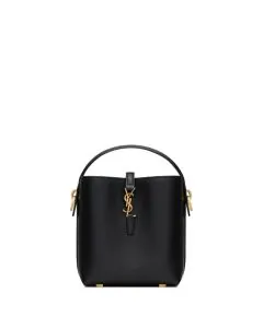 YSL LE 37 mini in shiny leather