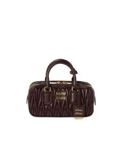 MIU MIU Arcadie matelassé nappa leather bag