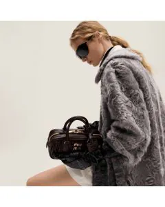 MIU MIU Arcadie matelassé nappa leather bag