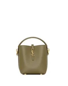 YSL LE 37 mini in shiny leather