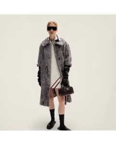 MIU MIU Mohair fabric mini-dress