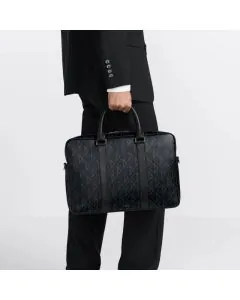 Dior Zipped Briefcase