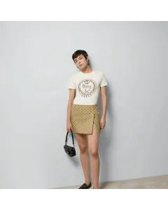 Gucci Cotton jersey T-shirt with Interlocking G