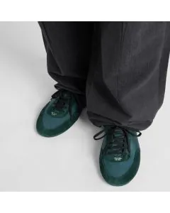 Prada Collapse Re-Nylon and suede elasticized sneakers