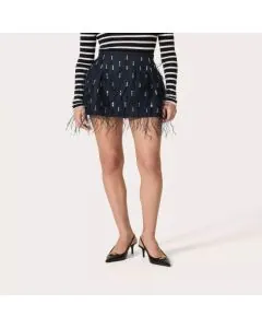 Valentino CREPE COUTURE SKIRT