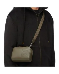 LOEWE Mini Camera Crossbody bag in satin calfskin