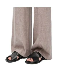 LOEWE Petal Belt flat sandal in vegetable-tanned calfskin