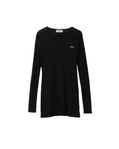 MIU MIU Ribbed knit jersey dress