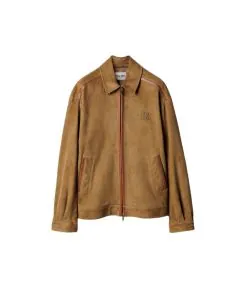 MIU MIU Suede blouson jacket