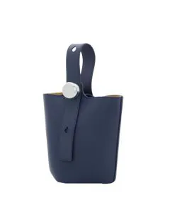 LOEWE Mini Pebble bucket in smooth calfskin