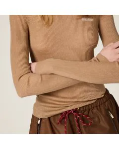 MIU MIU Cashmere and silk sweater