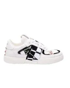 Valentino VL7N LOW-TOP IN BANDED CALFSKIN SNEAKER