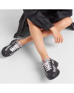 Prada America's Cup Soft rubber and bike fabric sneakers