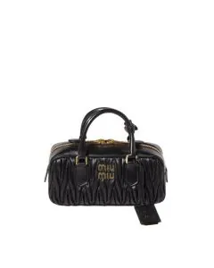 MIU MIU Arcadie matelassé nappa leather bag