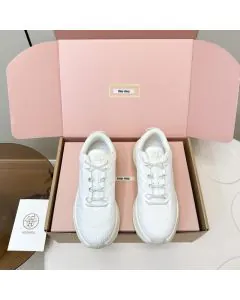 MIU MIU Technical fabric sneakers