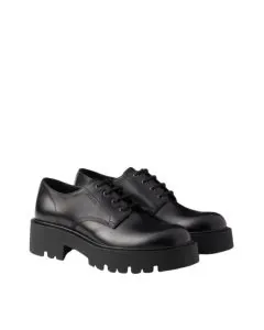 Prada Brushed leather derby shoes