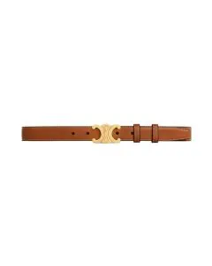 Celine Medium Triomphe Belt in Natural Calfskin