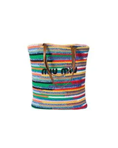 MIU MIU Crochet tote bag