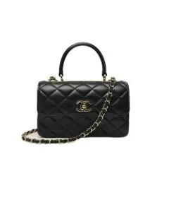 CHANEL Mini Flap Bag with Top Handle