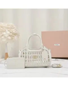 MIU MIU Leather basket