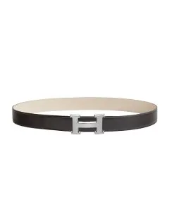 Hermès H belt buckle & Reversible leather strap 32 mm