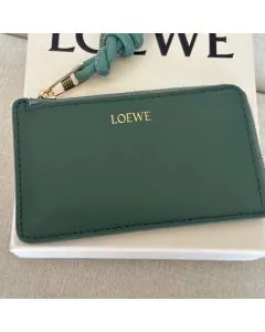 LOEWE Knot coin cardholder in shiny nappa calfskin
