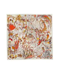 Hermès Emile et Une Nuit scarf 90