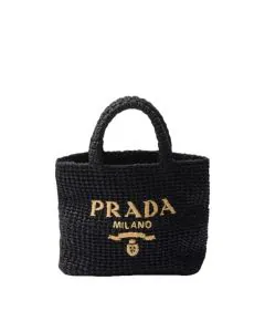 Prada Small crochet tote bag