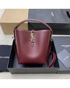 YSL LE 37 small in shiny leather
