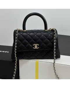 CHANEL Flap Bag with Top Handle
