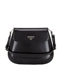 Medium Prada Cleo brushed leather shoulder bag