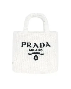 Prada Small crochet tote bag