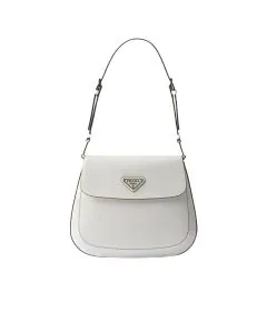 Medium Prada Cleo brushed leather shoulder bag