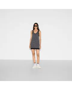 Gucci GG wool jacquard mini dress