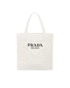 Prada Crochet tote bag