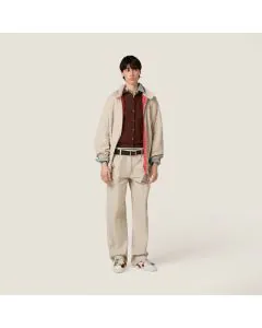 MIU MIU Panama cotton pants