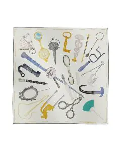 Hermès Nous Sommes Inseparables scarf 90