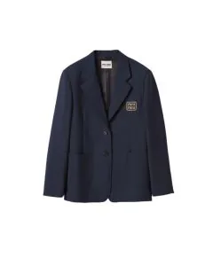 MIU MIU Single-breasted mohair jacket