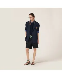 MIU MIU Single-breasted mohair jacket