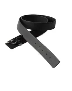 Prada Reversible Saffiano leather belt strap