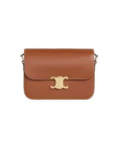 Celine CLASSIQUE TRIOMPHE BAG in Natural Calfskin