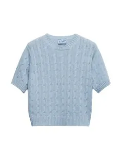 Prada Cable-knit Re-Cashmere sweater