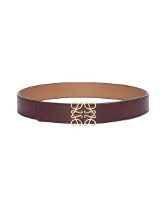 LOEWE Reversible Anagram belt in smooth calfskin