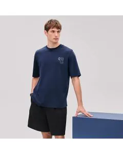 Hermès "H Puzzle" t-shirt with leather detail