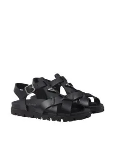Prada Crisscross rubber sandals