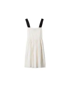 MIU MIU Embroidered batiste dress
