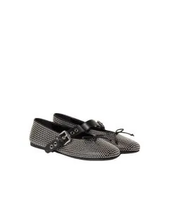 MIU MIU Calf leather ballerina flats
