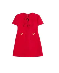 Valentino CREPE COUTURE SHORT DRESS