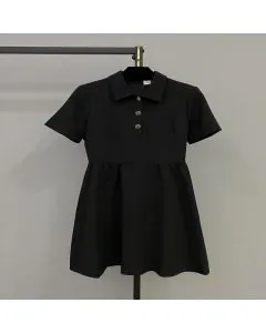 Dior Fitted Dress with CD Buttons